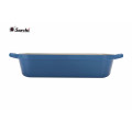 Isarchi Enamel Cast Iron Roaster Pan